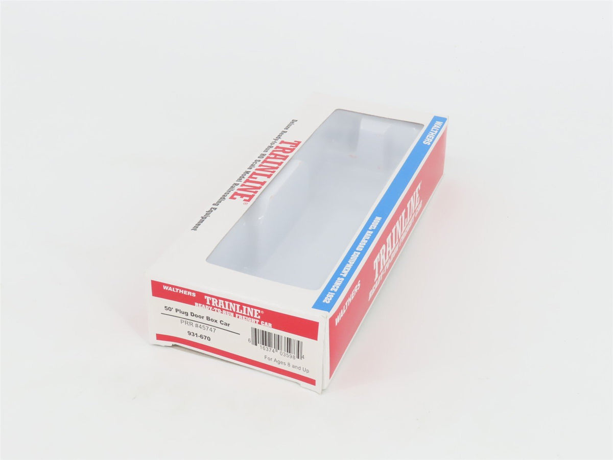HO Scale Walthers Trainline 931-670 PRR Pennsylvania 50&#39; Box Car #45747