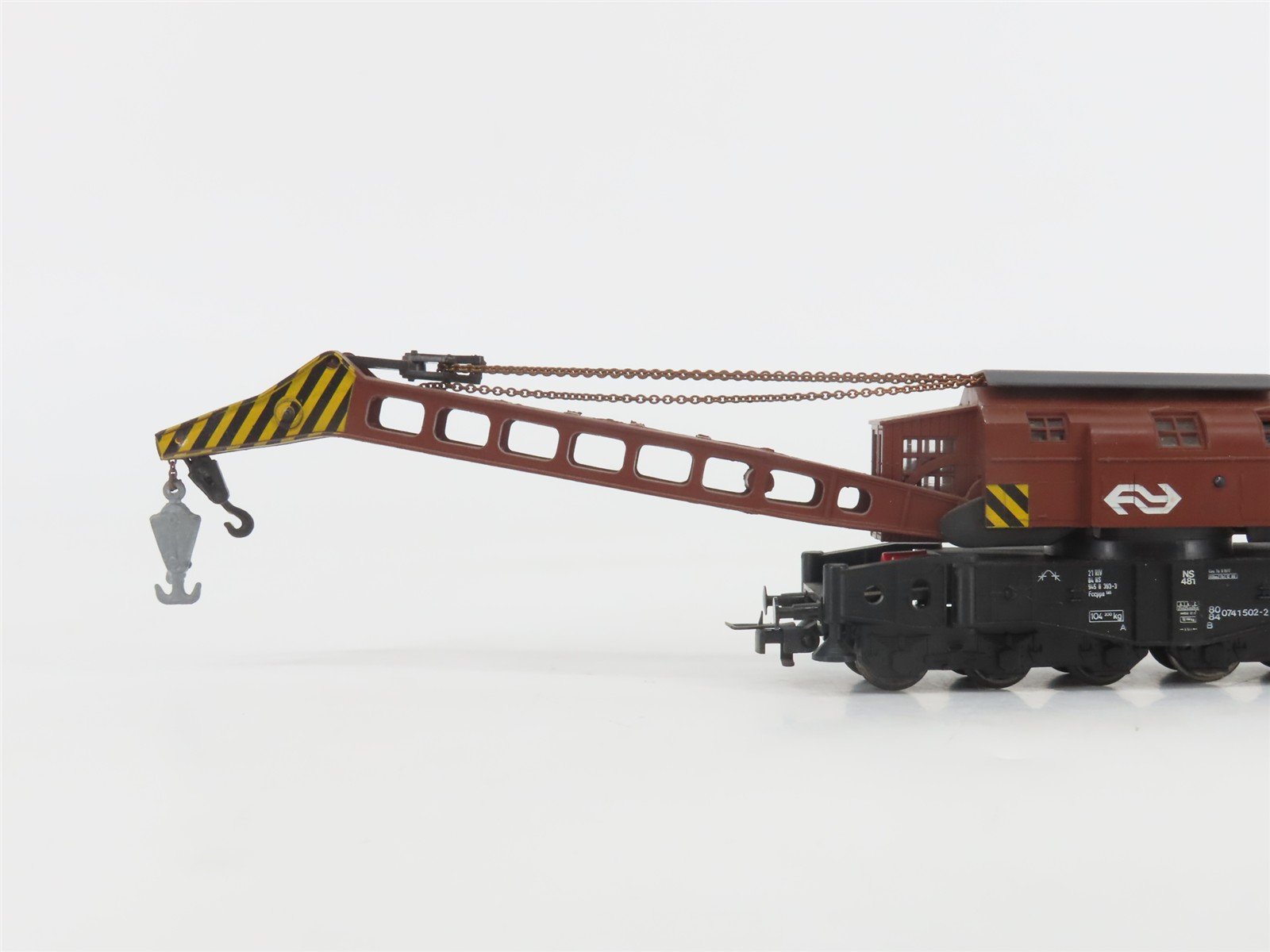 HO Scale Liliput 21040 NS Goliath Crane w/ Flat Car
