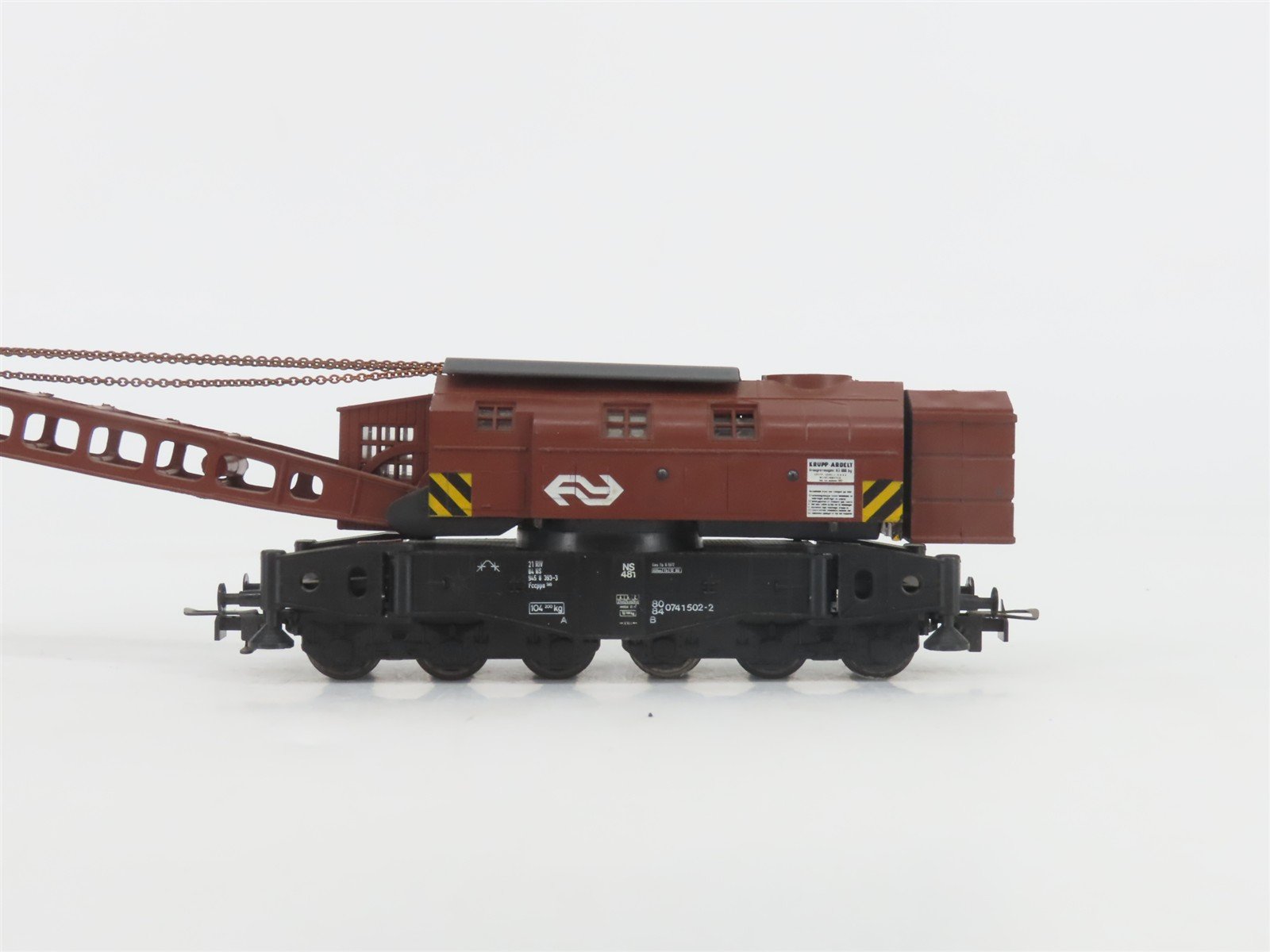 HO Scale Liliput 21040 NS Goliath Crane w/ Flat Car