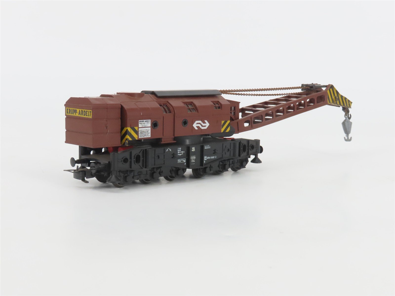 HO Scale Liliput 21040 NS Goliath Crane w/ Flat Car