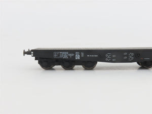 HO Liliput L240003 DR Deutsche Reichsbahn Flat Cars w/ Tiger Tanks Set of 4