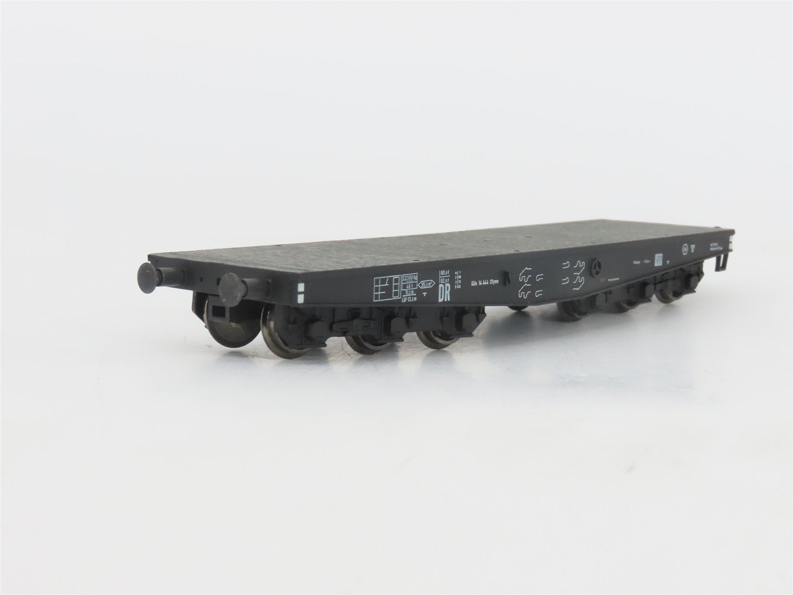 HO Liliput L240003 DR Deutsche Reichsbahn Flat Cars w/ Tiger Tanks Set of 4