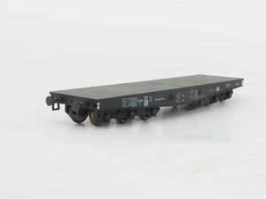 HO Liliput L240003 DR Deutsche Reichsbahn Flat Cars w/ Tiger Tanks Set of 4