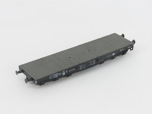 HO Liliput L240003 DR Deutsche Reichsbahn Flat Cars w/ Tiger Tanks Set of 4