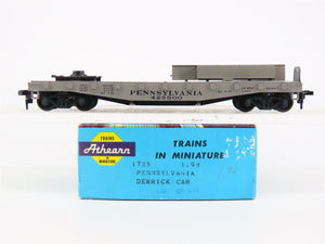 HO Scale Athearn 1725 PRR Pennsylvania Railroad Derrick Car #425500
