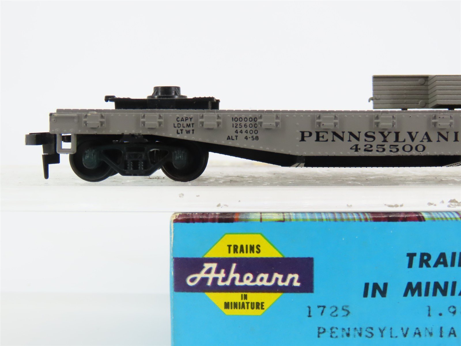 HO Scale Athearn 1725 PRR Pennsylvania Railroad Derrick Car #425500