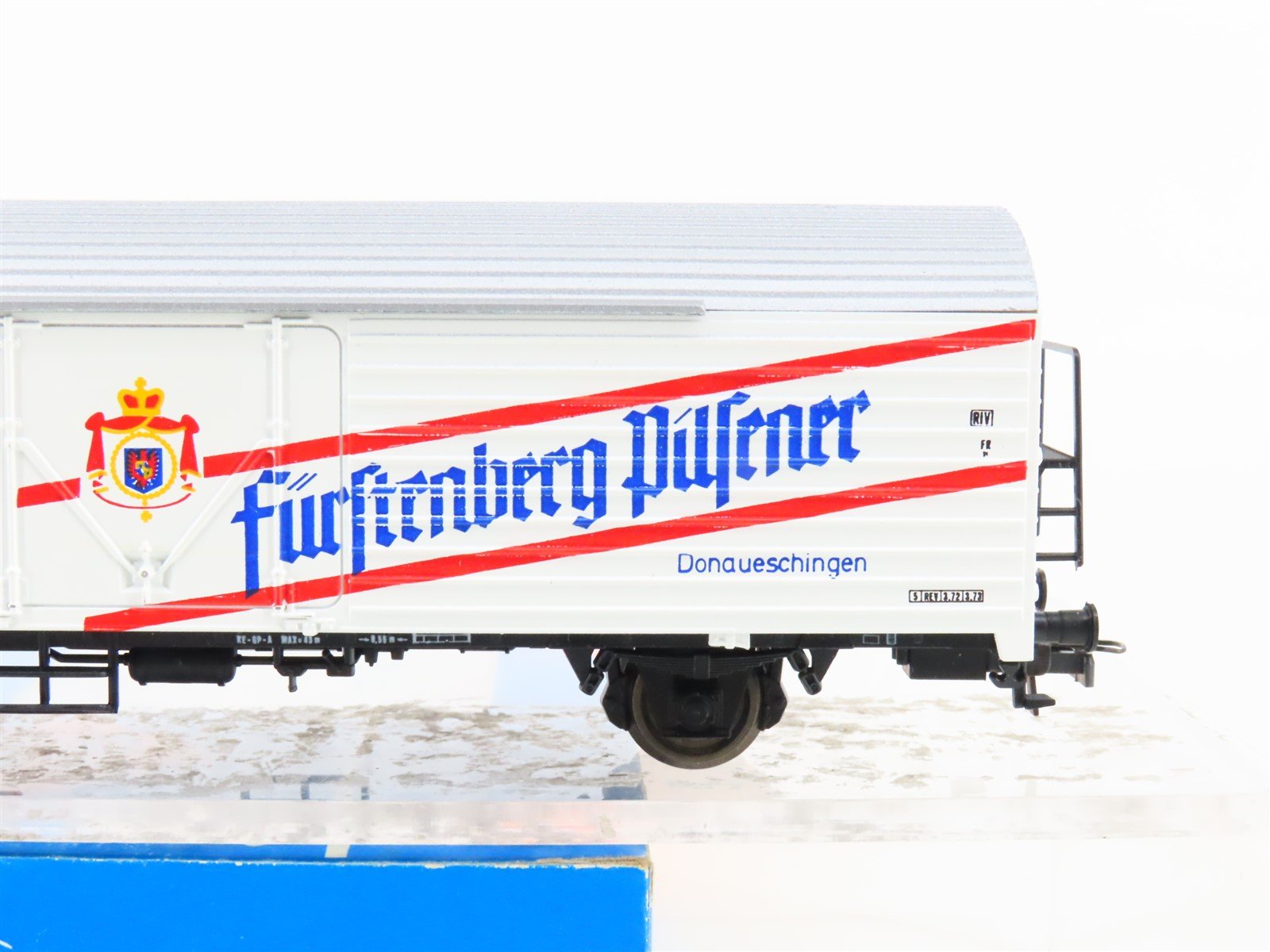 HO Scale Roco 4339D DB Deutsche Bahn Furstenberg Pilsner Beer Reefer