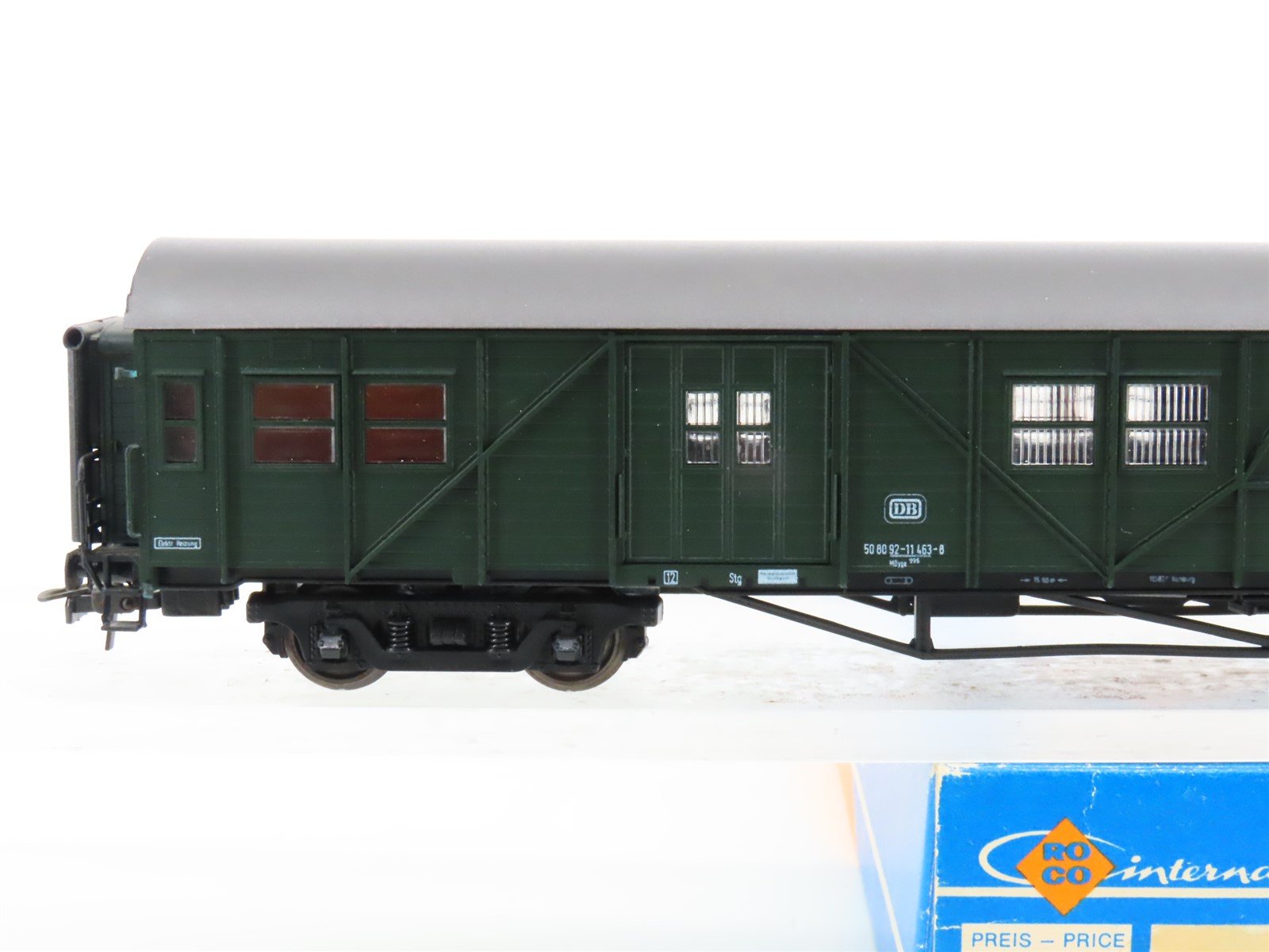 HO Scale Roco 4359A DB Deutsche Bahn Railway Maintenance Car #92-11 463