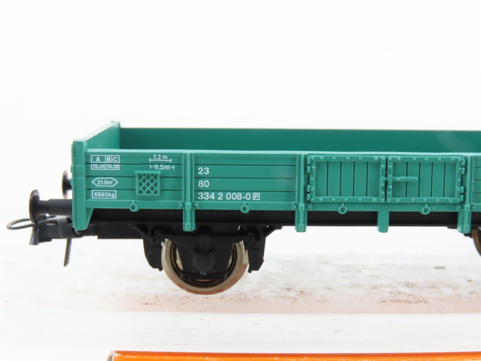 HO Scale Roco 47505 Schwarz Flat Car