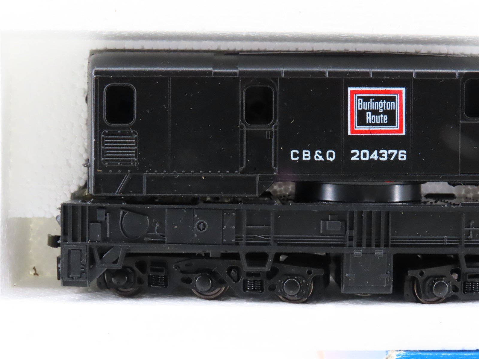 HO Scale Roco 625-48695 CB&Q Burlington Route 200 Ton Crane #204376