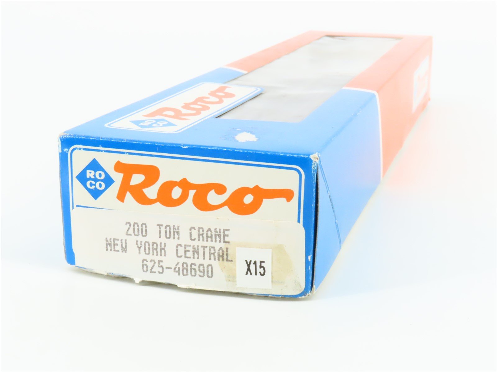 HO Scale Roco 625-48690 NYC New York Central System 200 Ton Crane #X15