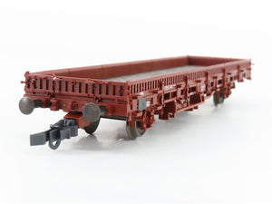 HO Scale Roco Minitanks 809 Kbs Flat Car w/ Military Vehicle