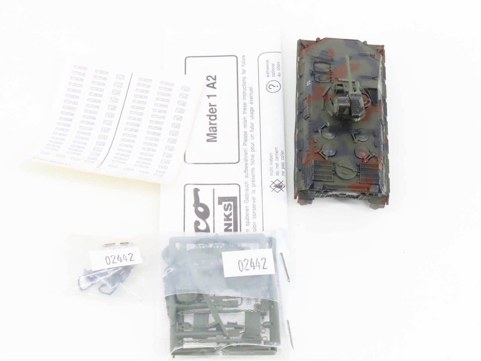 HO Scale Roco Minitanks 818 DB Deutsche Bahn Flat Car w/ Tank