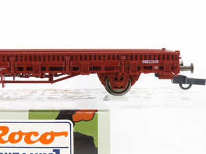 HO Scale Roco Minitanks 804 DB Deutsche Bahn Flat Car w/ Military Vehicles