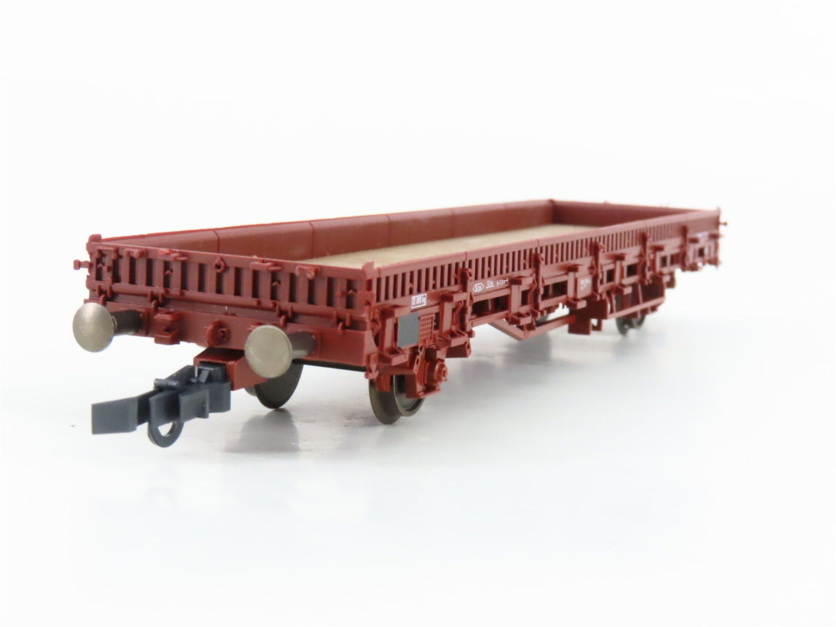 HO Scale Roco Minitanks 804 DB Deutsche Bahn Flat Car w/ Military Vehicles
