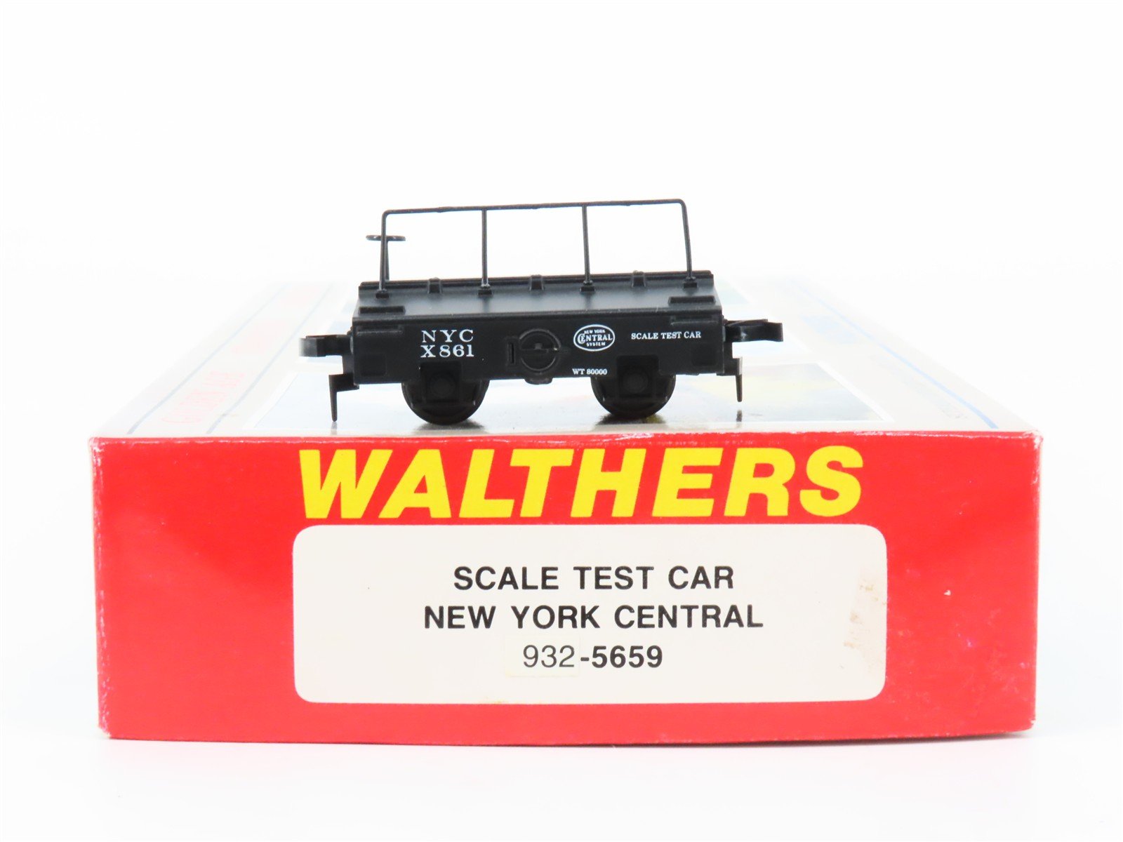 HO Scale Walthers 932-5659 NYC New York Central System Scale Test Car #X861