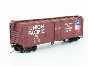 HO Scale Train Miniature 3208 UP Union Pacific Railroad 40' Box Car #83134