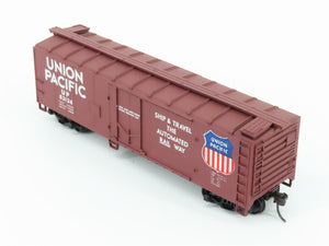 HO Scale Train Miniature 3208 UP Union Pacific Railroad 40' Box Car #83134