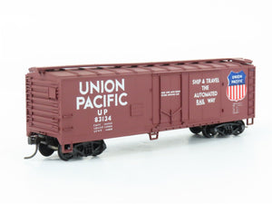 HO Scale Train Miniature 3208 UP Union Pacific Railroad 40' Box Car #83134