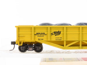 HO Scale Train Miniature 5454 M-K-T The Katy 42' Convertible Gondola #5017