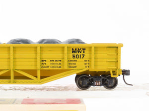 HO Scale Train Miniature 5454 M-K-T The Katy 42' Convertible Gondola #5017