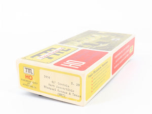 HO Scale Train Miniature 5454 M-K-T The Katy 42' Convertible Gondola #5017
