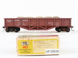 HO Scale Train Miniature 5455 UP Union Pacific 42' Gondola #22516 w/ Load