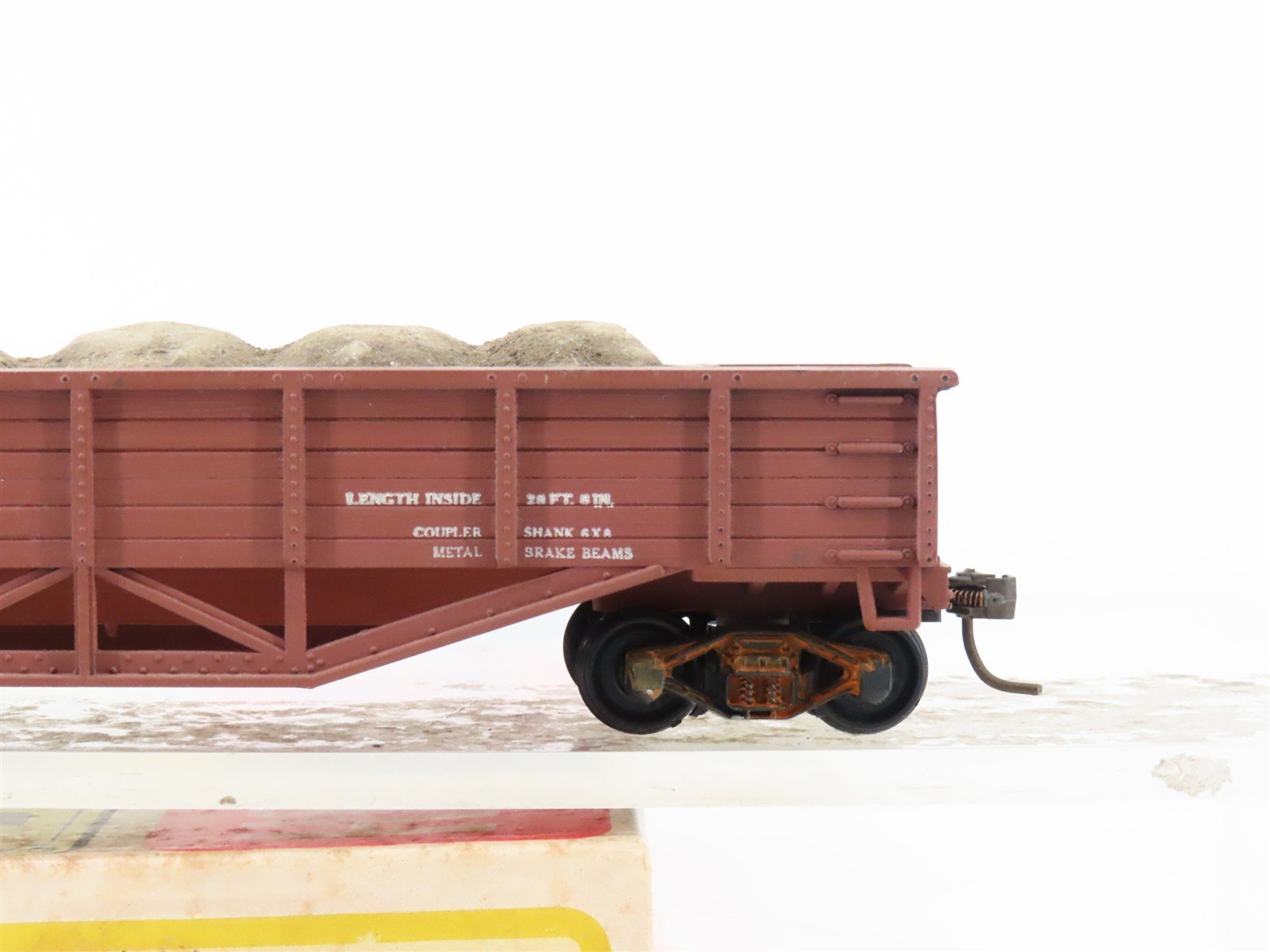 HO Scale Train Miniature 5455 UP Union Pacific 42' Gondola #22516 w/ Load