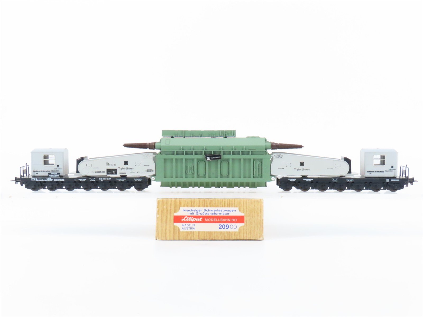 HO Liliput 20900 DB Deutsche Bahn "Trafo-Union" Schnabel Car w/Transformer Load