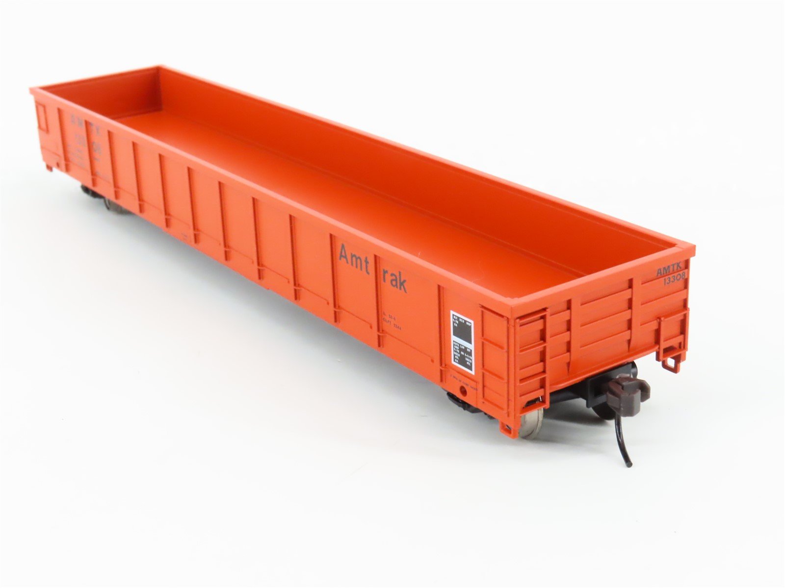 HO Scale Atlas Trainman 968 AMTK Amtrak Open Gondola #13308