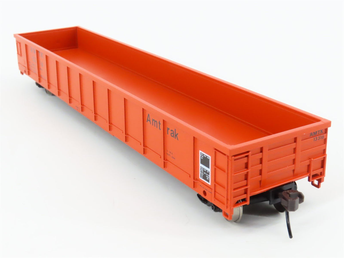 HO Scale Atlas Trainman 969 AMTK Amtrak Open Gondola #13316