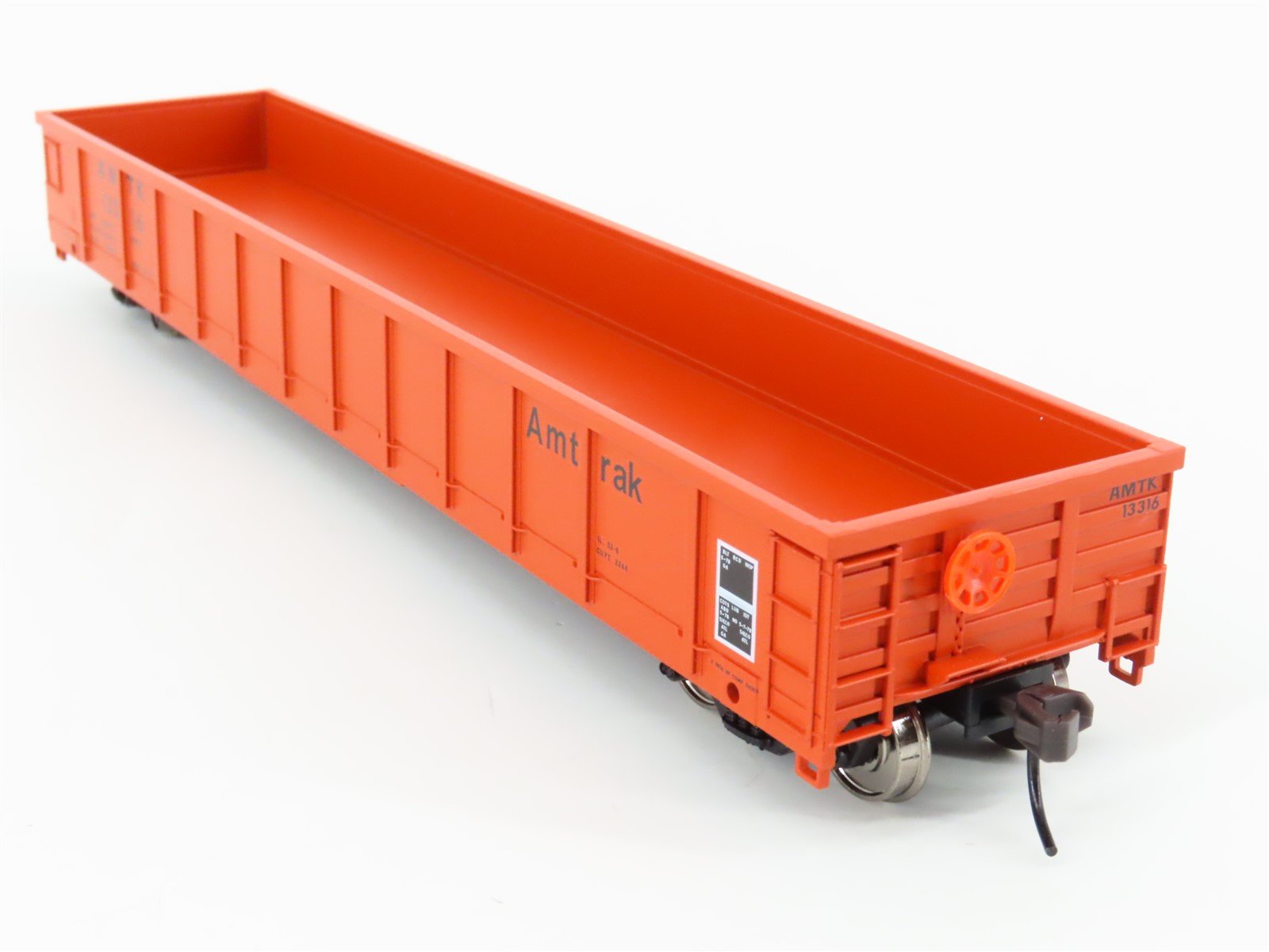 HO Scale Atlas Trainman 969 AMTK Amtrak Open Gondola #13316