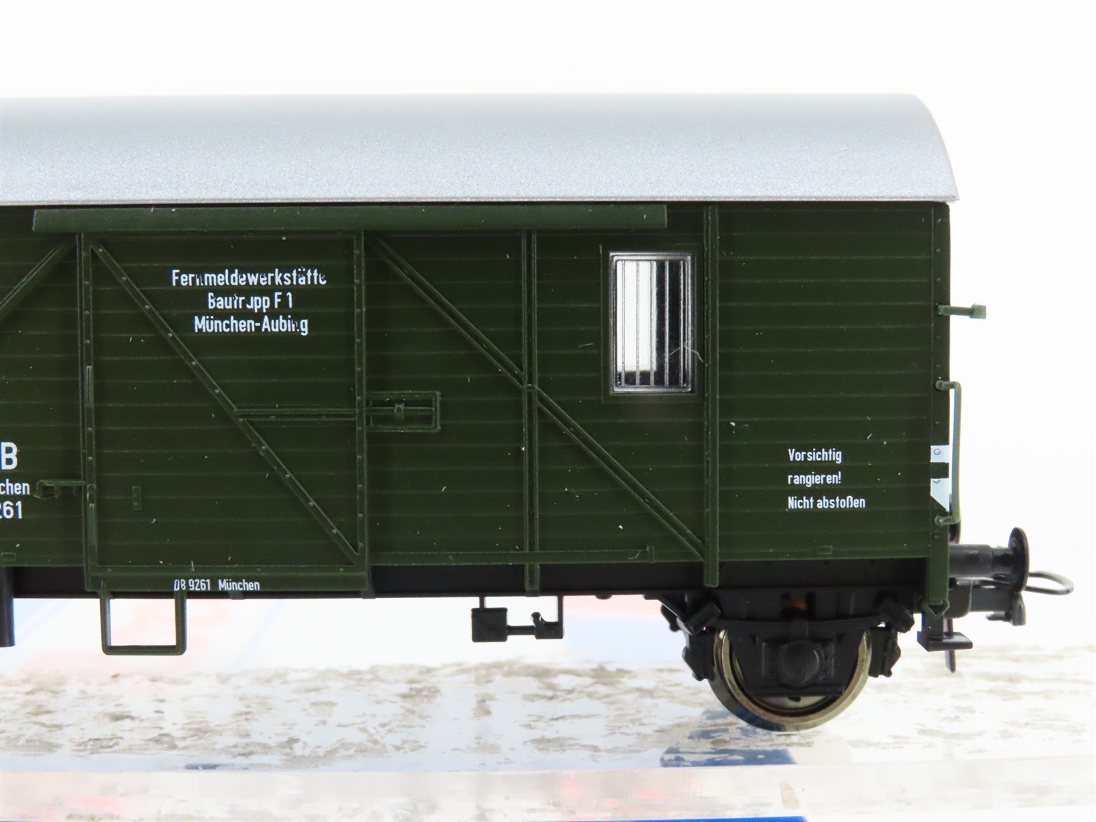 HO Scale Roco 47351 DB Deutsche Bahn Construction Wagon #9261
