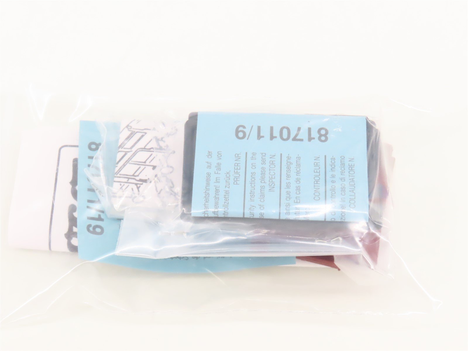 HO Scale Roco 46492 DB Deutsche Bahn Flat Car w/ Track Load