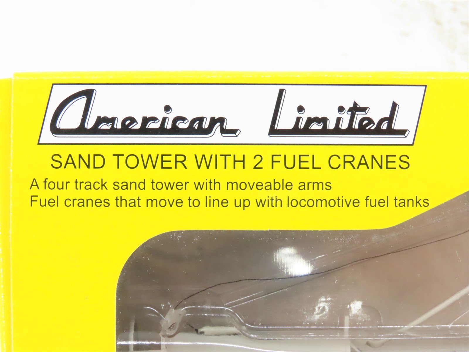 HO 1/87 Scale American Limited Sand Tower w/ 2 Fuel Cranes