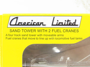 HO 1/87 Scale American Limited Sand Tower w/ 2 Fuel Cranes