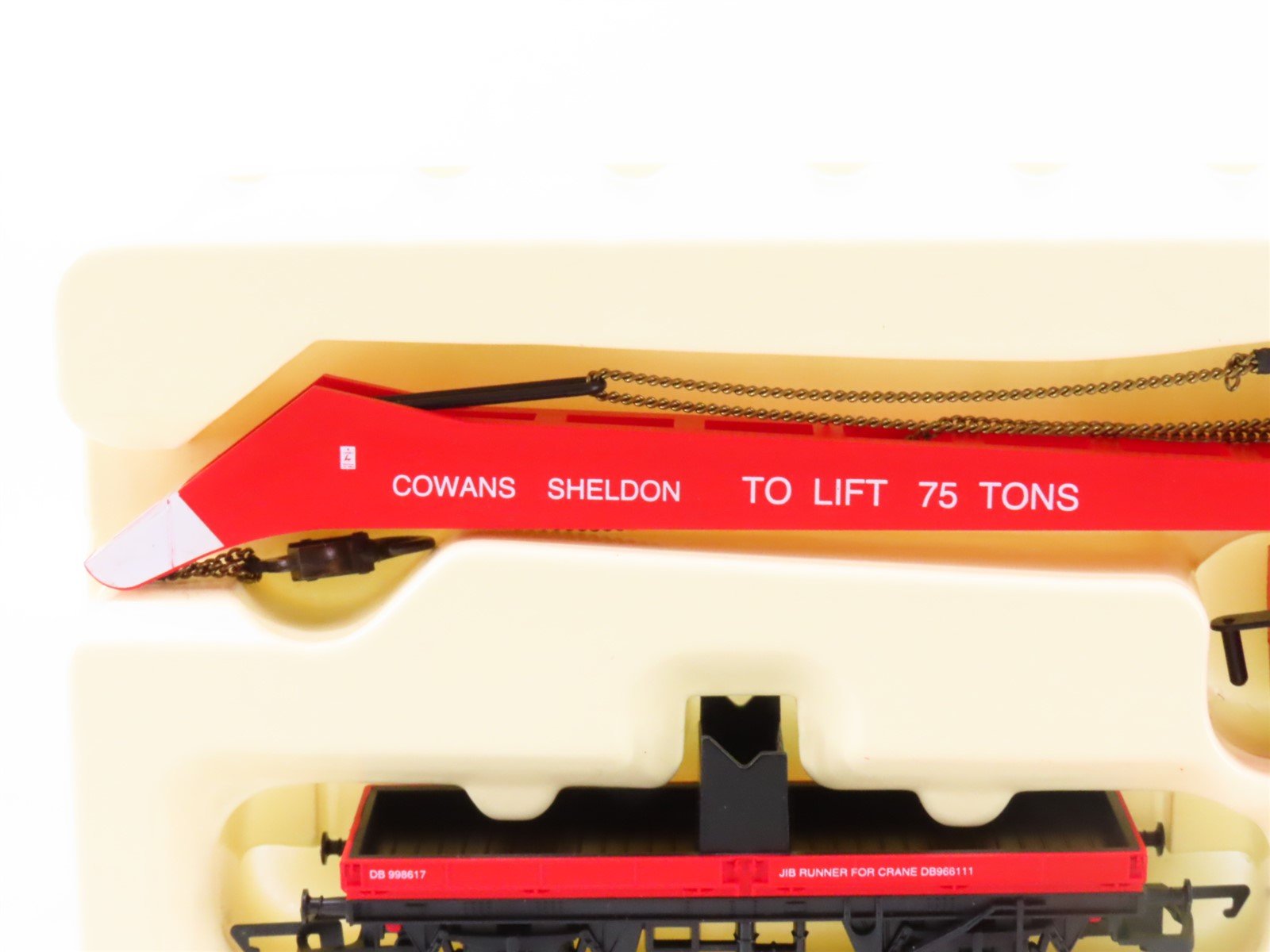 OO Gauge Hornby R.197 DB Deutsche Bahn 75 Ton Operating Breakdown Crane