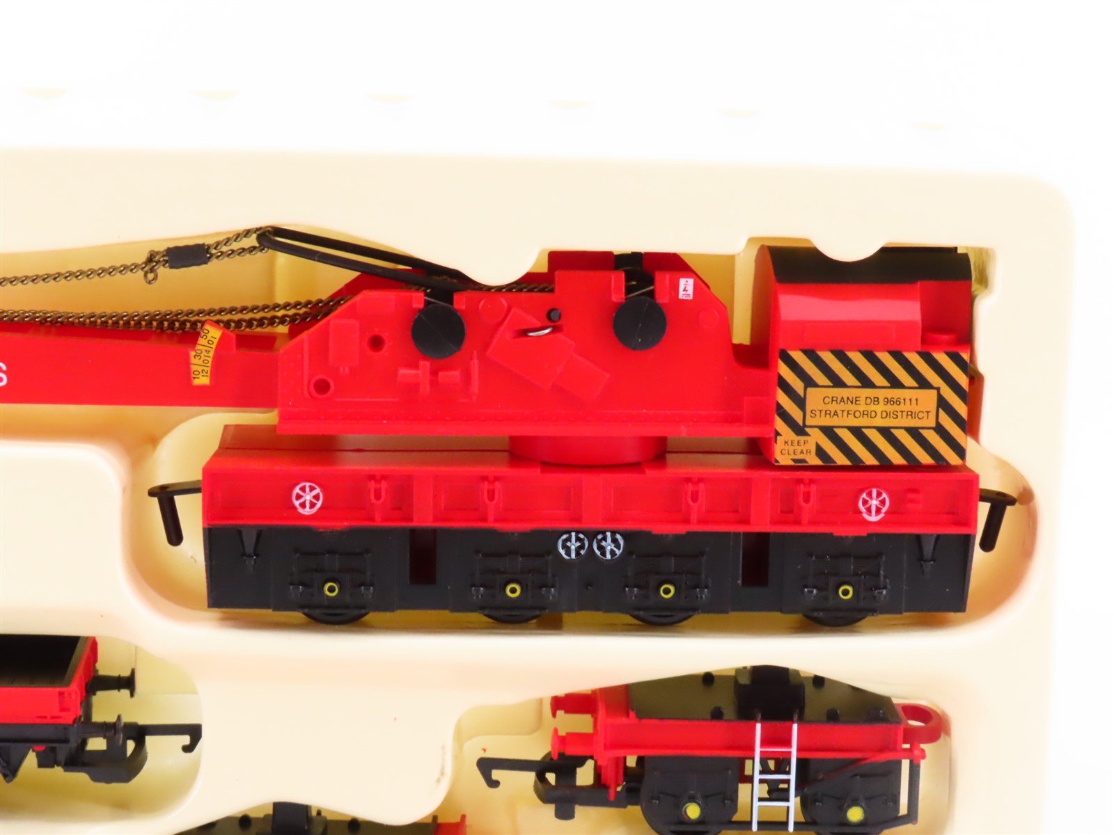 OO Gauge Hornby R.197 DB Deutsche Bahn 75 Ton Operating Breakdown Crane