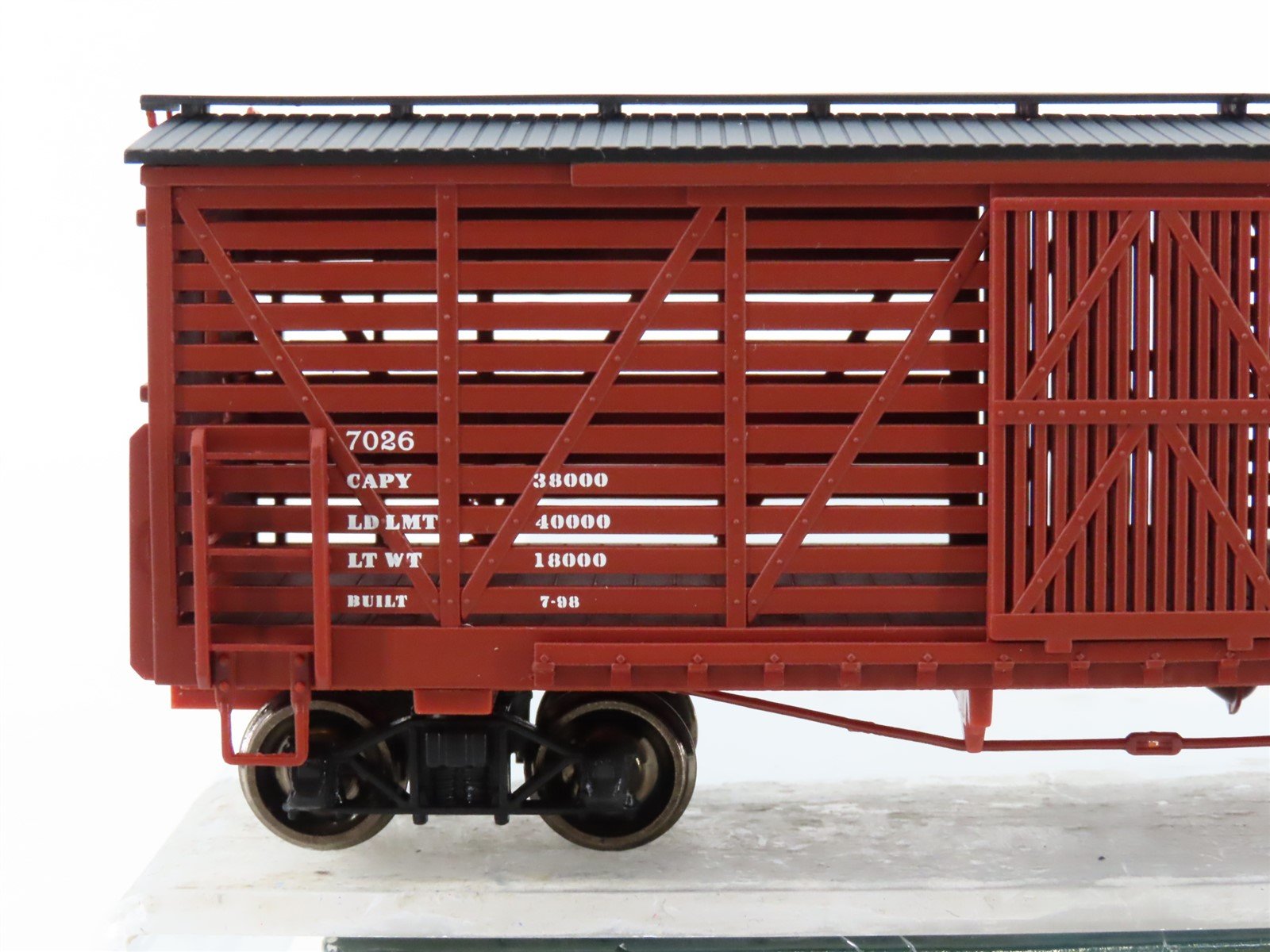 On30 Scale Spectrum 27514 PRR Pennsylvania Railroad Stock Car #7026