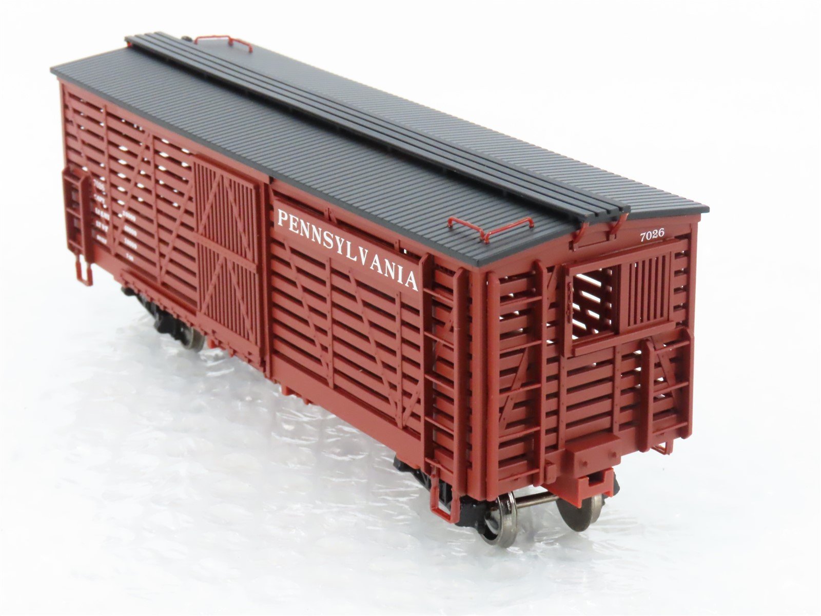 On30 Scale Spectrum 27514 PRR Pennsylvania Railroad Stock Car #7026