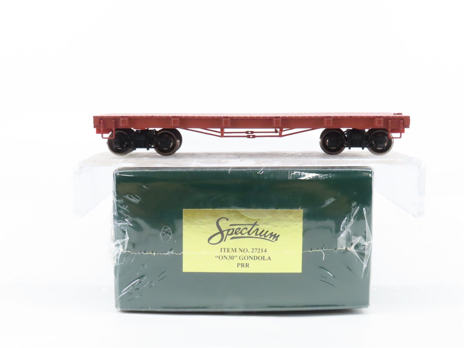 On30 Scale Spectrum 27214 PRR Pennsylvania Railroad Gondola #125 Unbuilt