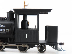 On30 Scale Bachmann 25559 Tioga Lumber 0-4-2 Porter Steam Locomotive #1