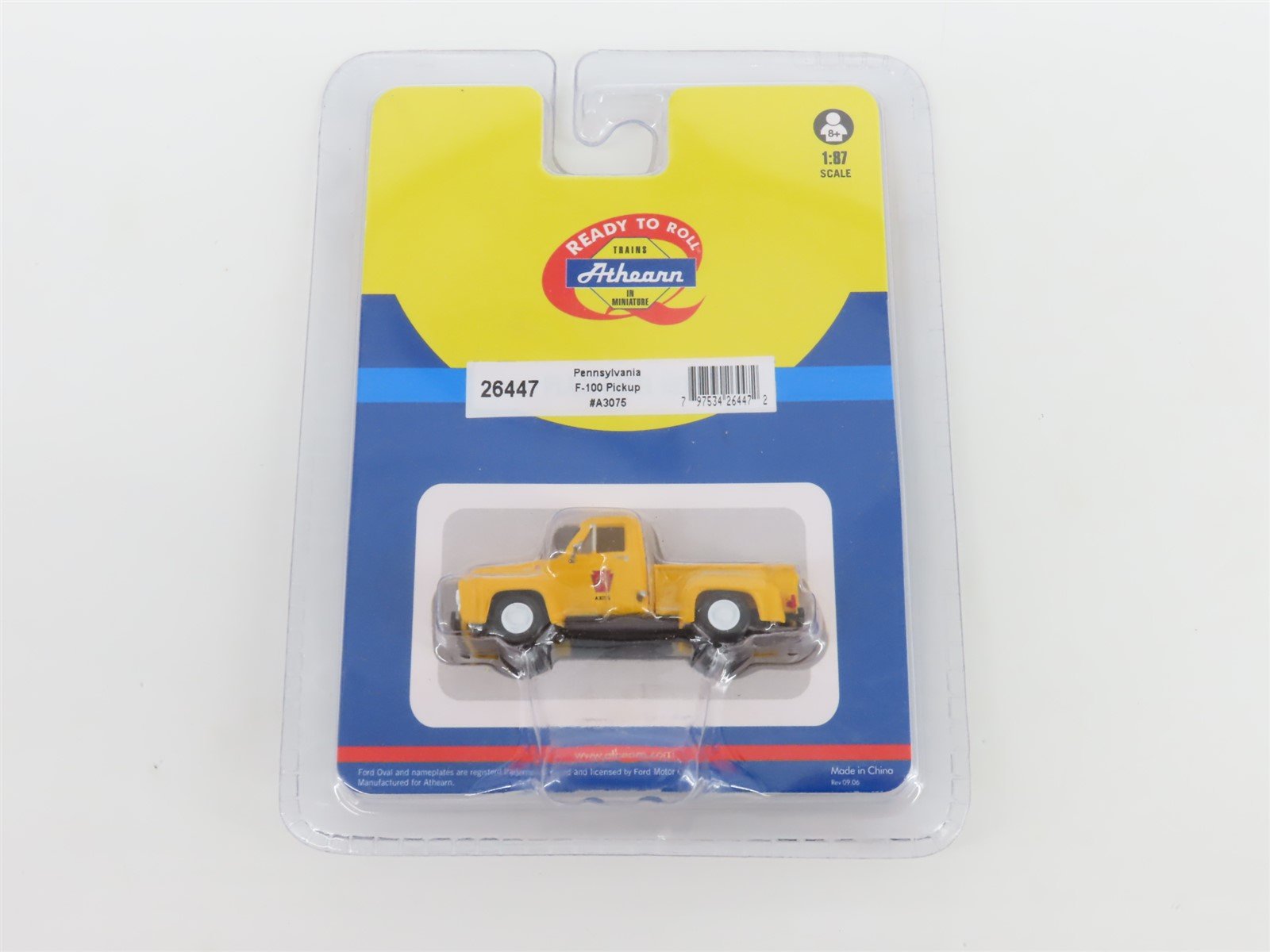 HO Scale Athearn 26447 Pennsylvania F-100 Pickup Truck
