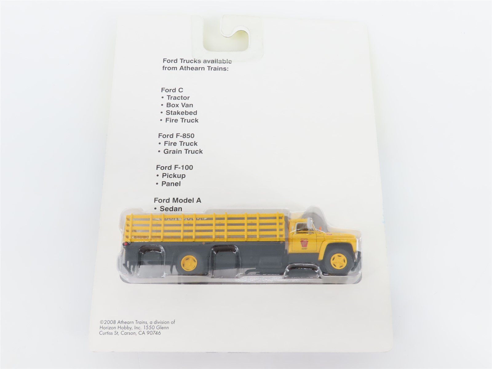 HO Scale Athearn 91955 Pennsylvania Ford F-850 Stackbed Truck