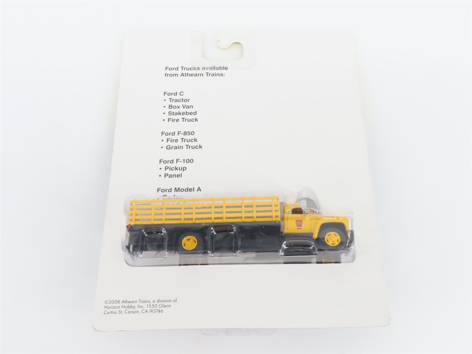 HO Scale Athearn 91955 Pennsylvania Ford F-850 Stackbed Truck