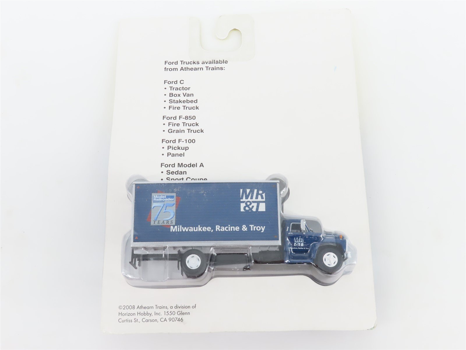 HO Scale Athearn RTR 95926 Model Railroader MR&T 1968 Ford F-850 Truck