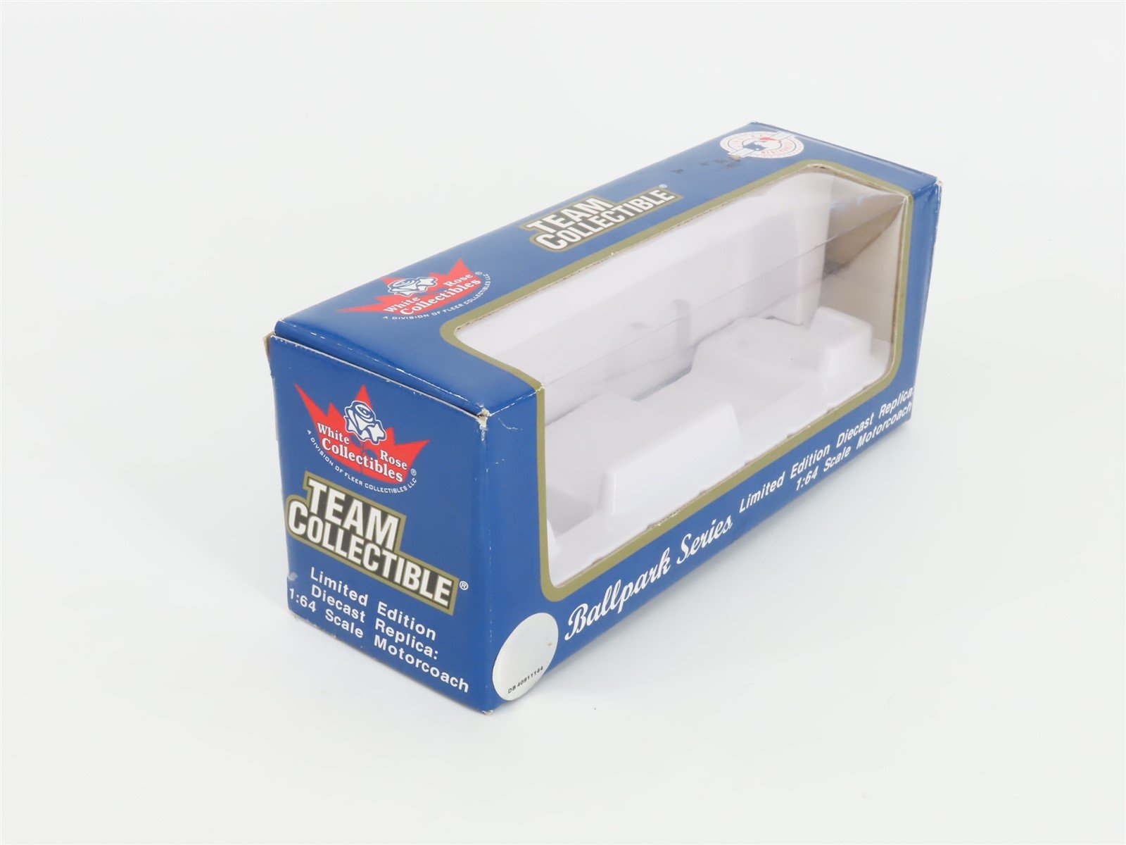 HO 1/64 Scale White Rose Die-Cast Ballpark Series New York Yankees Bus