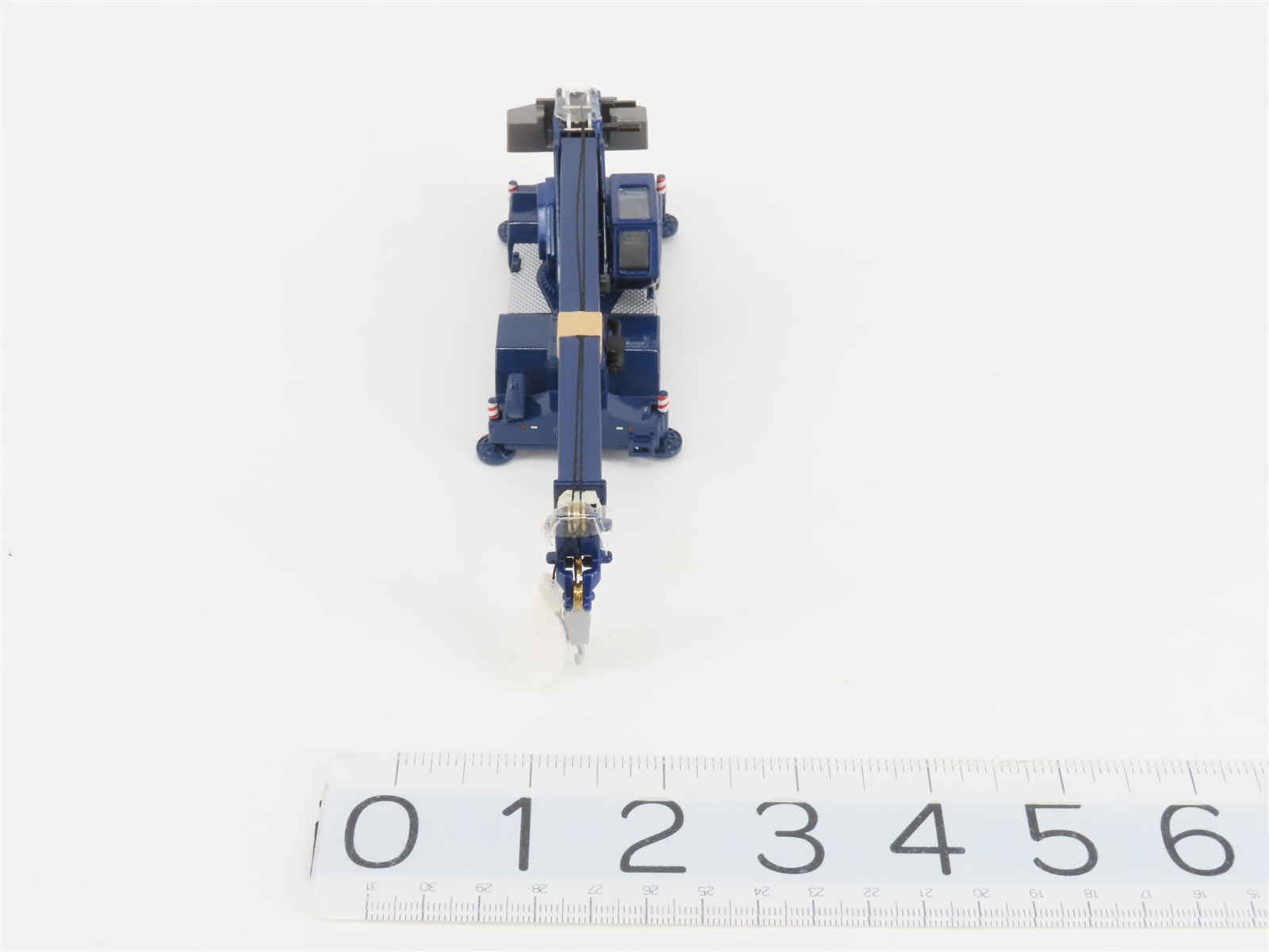 HO 1/87 NZG 530/12 Die-Cast Grove RT700E Keen Transport Rough Terrain Crane