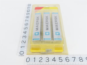 HO Scale Intermountain/A-Line 30352-02 Maersk 45' Rib Side Container 3-Pack