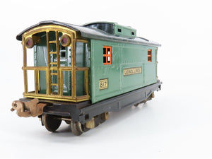 O Gauge 3-Rail Lionel Vintage Prewar Tinplate Lionel Lines Caboose #817